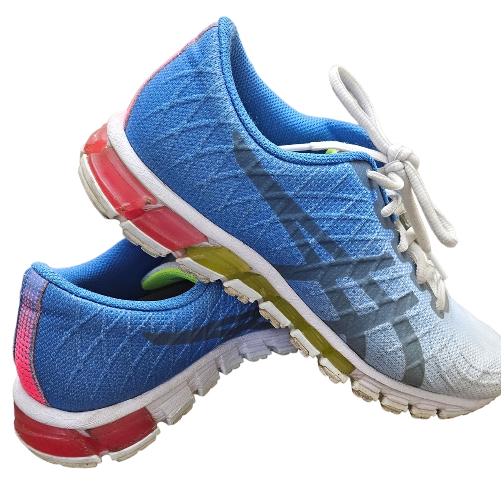 Asics Gel Quantum running shoes women size 9 blue sneakers